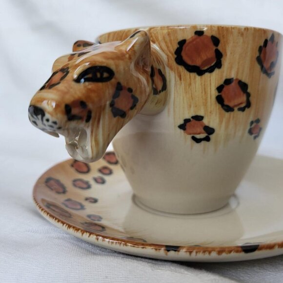 Leopard teaset - Picture 5 of 9